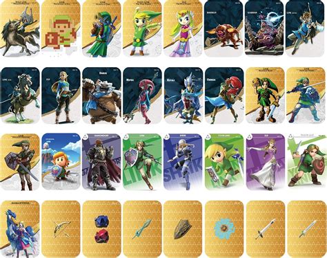 zelda breath of the wild nfc cards|Zelda breath of the wild.